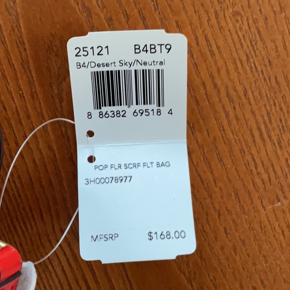 Coach Flower Poppy Flight Bag New with tags - Picture 4 of 4